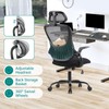 TREATLIFE HOME Comfortable Swivel Office Chair with Adjustable Headrest, High
