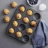 Luxury Charola De Cupakes + Capacillos De Silicon Muffin Reposteria