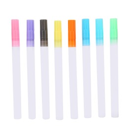 8 Pcs Outline Pen Writing Drawing 1~2mm Double Line Coloured Highlighter Pen  Kit