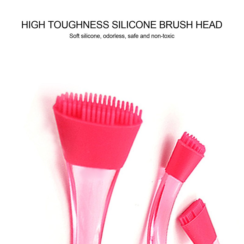 Facial Cleaning Brush Silicone Face Wash Brush DoubleSided Makeup Remover