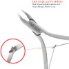 Professional Cuticle Nippers Stainless Steel Cuticle Cutters and Remover -