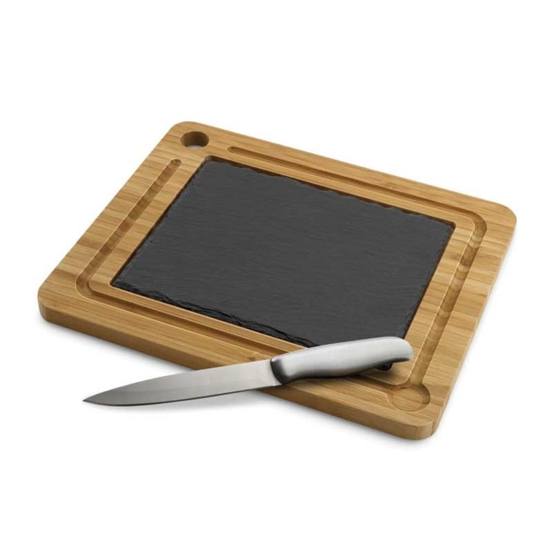 Slate and Bamboo Serving Board #75-062