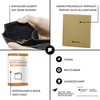 FRITZVOLD ® Men's Wallet with RFID Protection Black Wallet Men's