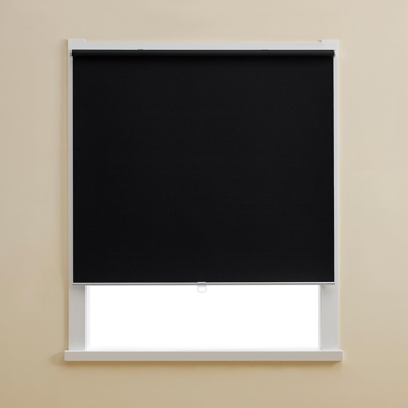 TOVALOR Cordless 100% Blackout Roller Shades for Windows,UV Protection Pull