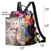 shepretty Women's Anti-Theft Backpack Shoulder Bag School Bag, 4 colourful,