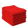 Muko Towel Light Face Towel 6-Piece Set, Thin, Quick Drying,