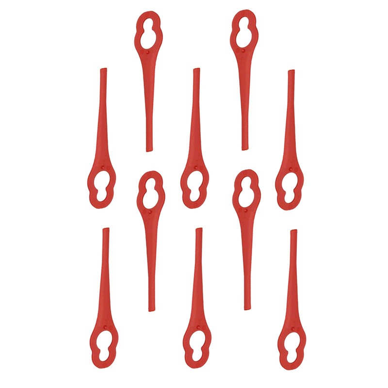 Spares2go Plastic Blades for Ozito Strimmer Trimmer (Pack of 20,