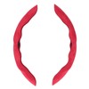 2PCs Car Steering Wheel Cover Segmented Protector Anti Skid Replacement