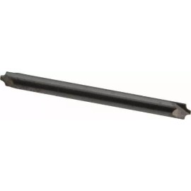 Accupro 0.04" Radius, 1/8" Diam, 2 Flute Solid Carbide Corner Rounding End Mi...