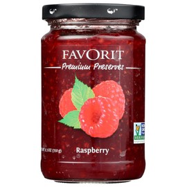 Favorit Swiss Preserves Raspberry, 12.3 Ounces