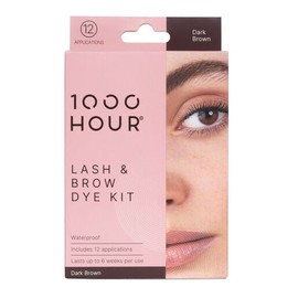 1000 Hour Eyelash & Brow Dye Kit Dark Brown