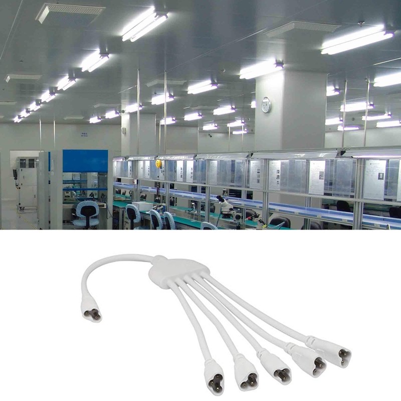SinLoon T5 T8 LED Splitter Cable 3Pins LED Wire Connector