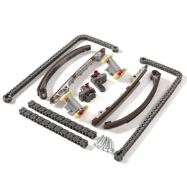 MAXWIN Timing Chain Kit fit 2002-2009 for Jaguar Vanden Plas, 2002-2008 for Jaguar XJ8, 2002-2006 for Jaguar XK8, 2002 for Jaguar S-type 4.0L 4.2L