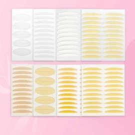 Double Eyelid Tape and Eyeliner Tool Makeup Tool Pink Skin Slim Type 4ea