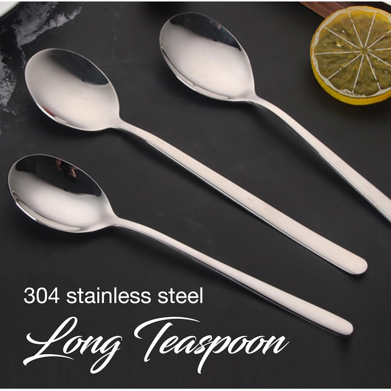 Generic 6 PCS 7.3 Inches 18.7cm Coffee Spoon, Stirring, Tea