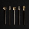 Notdam Bangjja Yugi Cherry Teaspoon Tea Fork 5P / 놋담