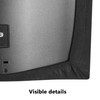 Indoor TV dust cover black, elasticity soft cloth adaptive screen