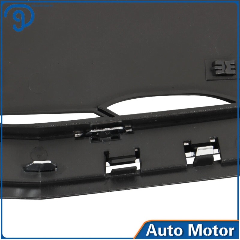 labwork Front Bumper Upper & Lower Grille Chrome & Black