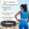 FlipBelt Men's FB0114-CAR-L.1, Carbon, Large