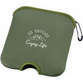 Captain Stag Monte UG-3085 Hot Sandwich Maker, Toast Cover, Olive, 7.1 x 7.5 inches (180 x 190 mm)