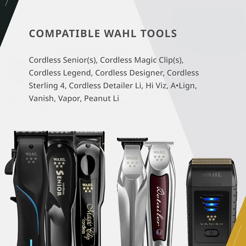Wahl Single Power Station Charge Stand for Cordless Senior, Cordless
