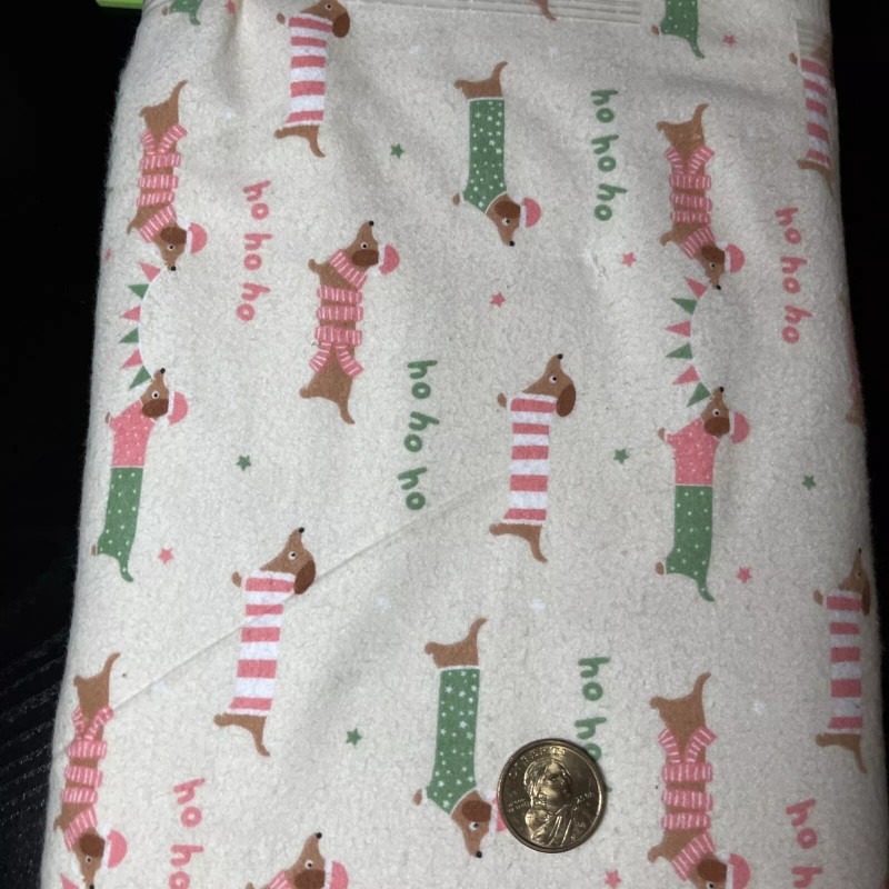 Snuggle 1/2Yd Super Snuggle Flannel Joann Fabric NEW Ho Ho