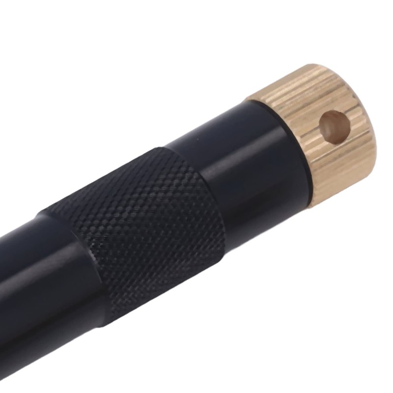 Naroote Fire Piston, Black Outdoor Emergency Aluminum Alloy Fire Piston