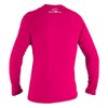 O'Neill Youth Basic Skins Long Sleeve Rash Vest - Watermelon,