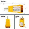 Outlet Tester with Electrical Receptacle Test,Socket Tester for North American