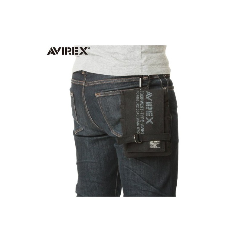 [アヴィレックス] EAGLE ミニショルダーバッグ AVX341L クロ