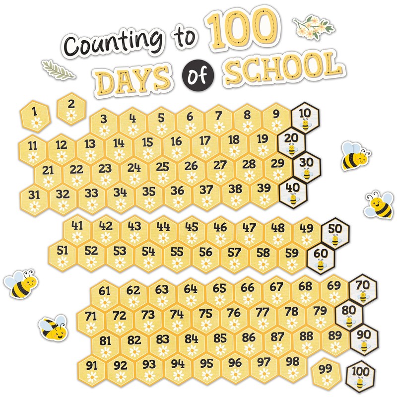 Teacher Created Resources Buzzing Bees Counting to 100 Days Mini