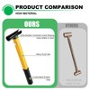 Andorm Door Hinge Gap Adjustment Tool, Hinge Bender 4 in