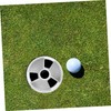 GRIRIW 2 Pcs Plastic Golf Putting Cup Set for Practice