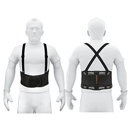 Truper FAJA-MV, Faja con tirantes ajustables, ventilada, talla mediana