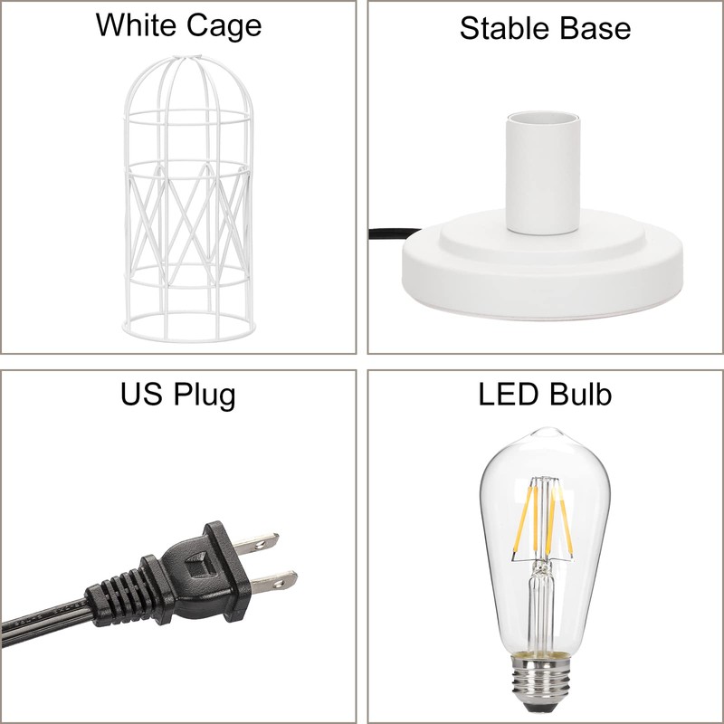 Bedside Touch Lamp, Small Table Lamp for Bedroom Living Room,