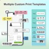 NELKO P21 Bluetooth Thermal Label Printer, Portable Label Maker, Thermal