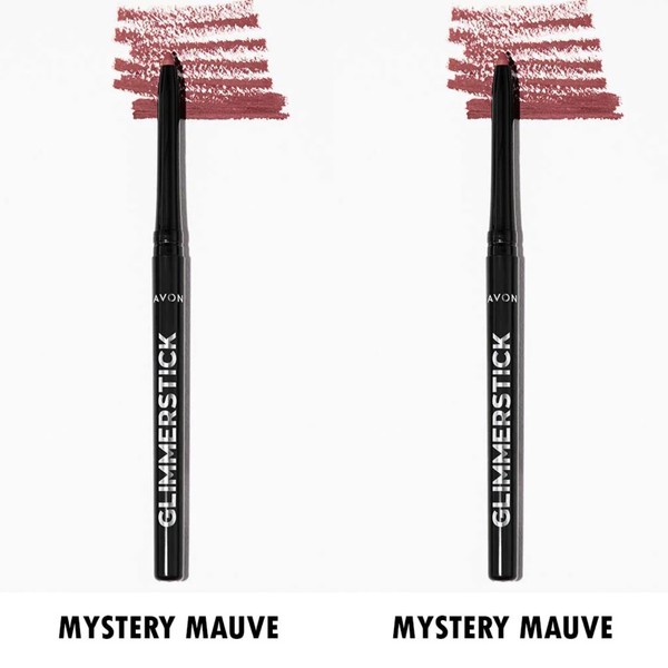 Avon NEW Avon Glimmersticks Retractable Lip Liner / MYSTERY MAUVE