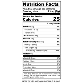 Big Tree Farms Organic Brown Coconut Sugar - Coconut Palm Sugar, Unrefined, Fine Crystals, Cane Sugar Replacement, Coconut Blossom Nectar, Vegan, Perfect for Baking - 2 Pound (Pack of 2)