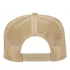 Ashen Fane Polyester Foam Front 5 Panel High Crown Mesh