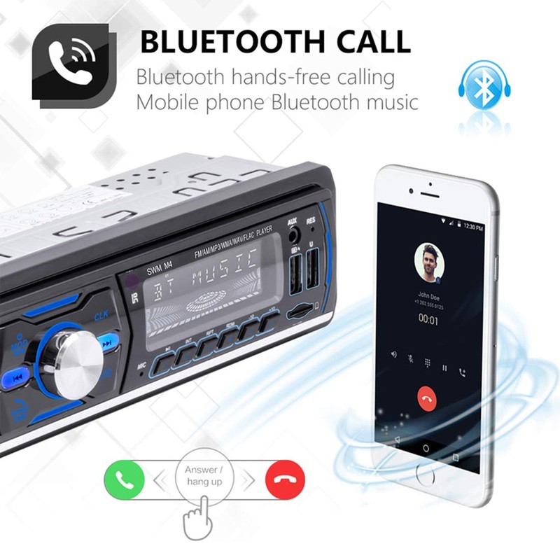 1 Din Car Radio Bluetooth Stereo Car Multimedia MP3 Player