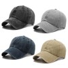 4pcs Gorras para Hombre y Mujer,100% Algodón Ajustable,Gorras Ajustables,Gorra Retro
