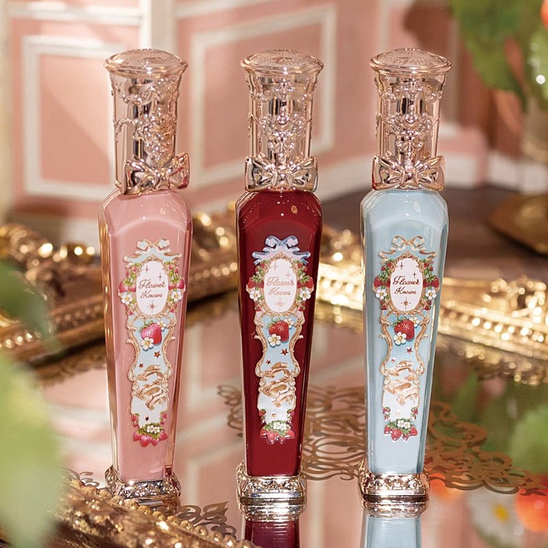 Flower Nose Strawberry Rococo Series Cloud Mat Lip (S03 Caffè