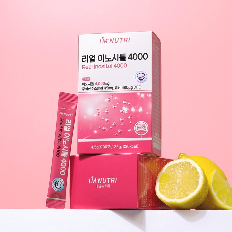 I'm Nutri Real Inositol Myocholine Lactobacillus Derived Natural Folic Acid