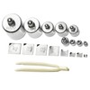 19 pcs Calibration Weight Set 100g – 10mg with Tweezers