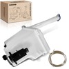 A-Premium Windshield Washer Reservoir Tank Assembly Compatible with Hyundai Santa