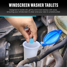 We Can Source It Ltd - Screen Wash Windscreen Washer Fluid Concentrated Tablet - 50 Tablets (200 Litres)