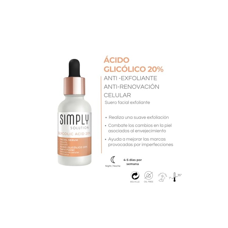 · Glycolic Acid 20% Facial Serum
