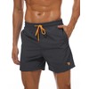 YSENTO Swimwear, Men's Surf Pants, Plain, Amphibious, Ocean Pants, Half