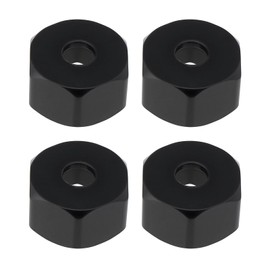 The Lord of the Tools 4Pcs 5mm to 7mm Hubs Adapter Compatible with WPL D12 2wd RC Truck SCX24 Wheels 1/24