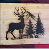 Forest Animal Stencils Bear Deer Stencils for Wood Burning Reusable